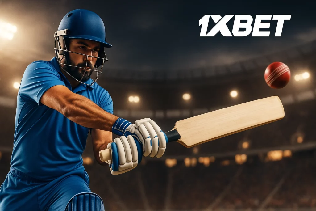1xBet cricket betting in Kenya
