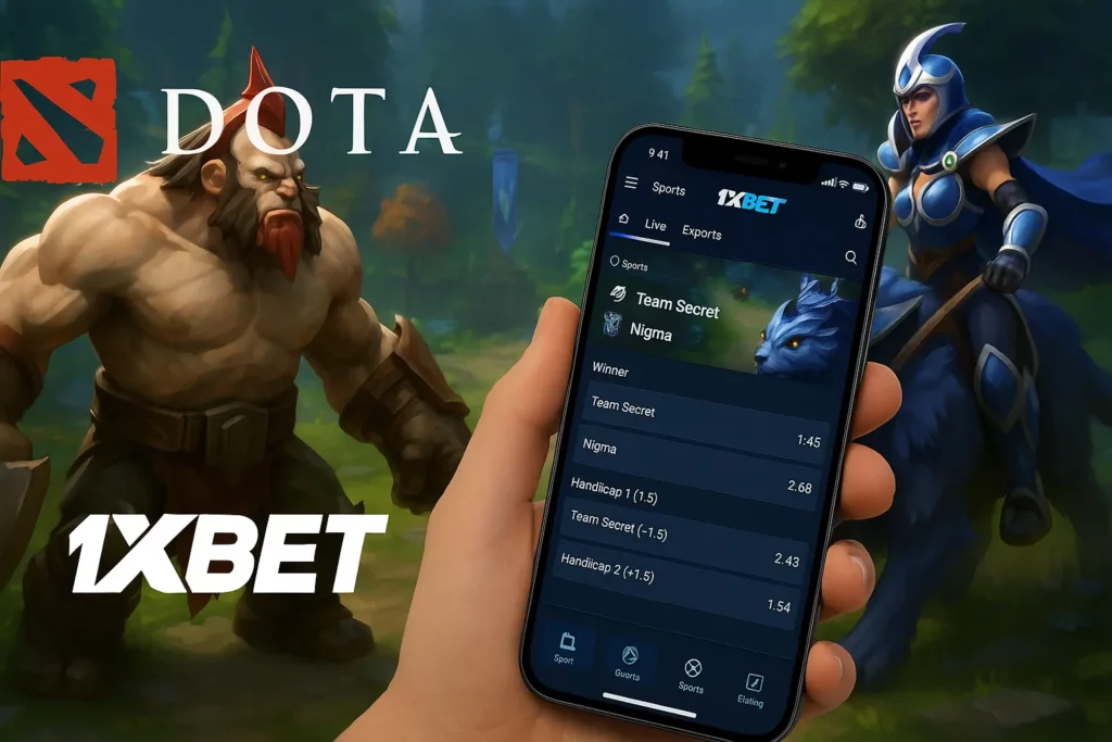 1xBet Dota 2 in Kenya