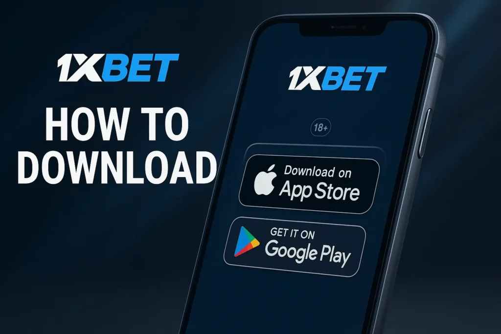 1XBet download app on iOS