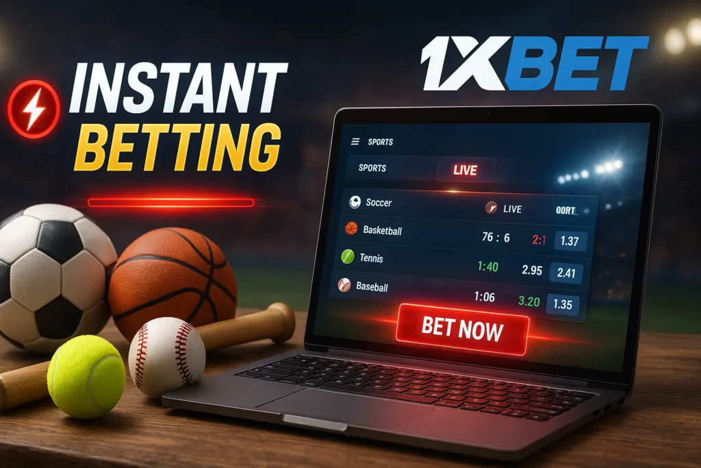 1xBet betting via PC gives Kenyan players